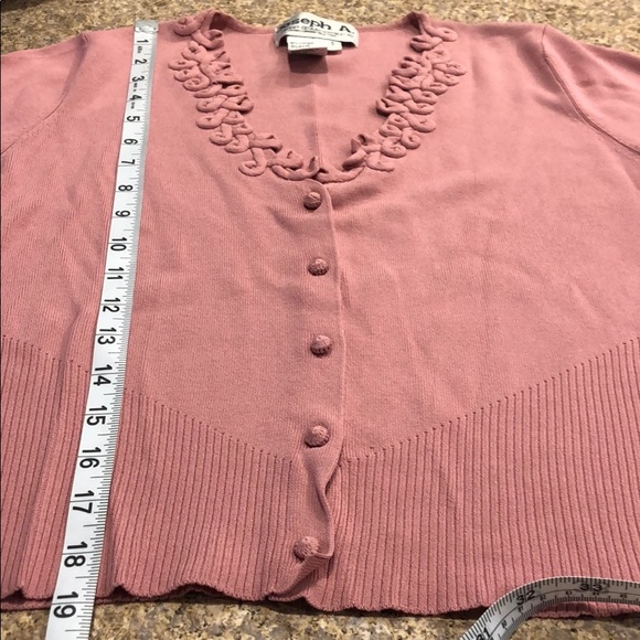 Joseph A. Dressy Lightweight Sweater or Top Small - Picture 6 of 16
